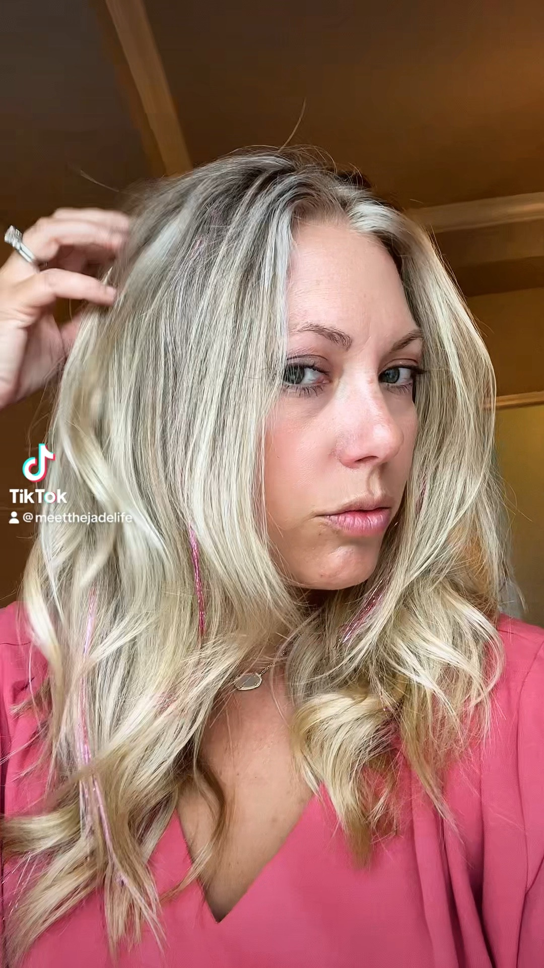 Obsessed with tinsel hair. #hairstyles #hairproducts #hairfashion #hairaccessories #pinkhair #fairyhair 

#LTKstyletip #LTKbeauty #LTKBacktoSchool