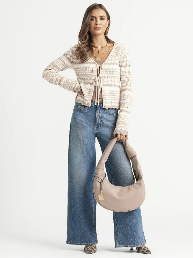 Jessica Simpson Women's and Women's Plus Freesia Wide Leg Jeans, 30", 32", and 34" Inseams, Sizes... | Walmart (US)