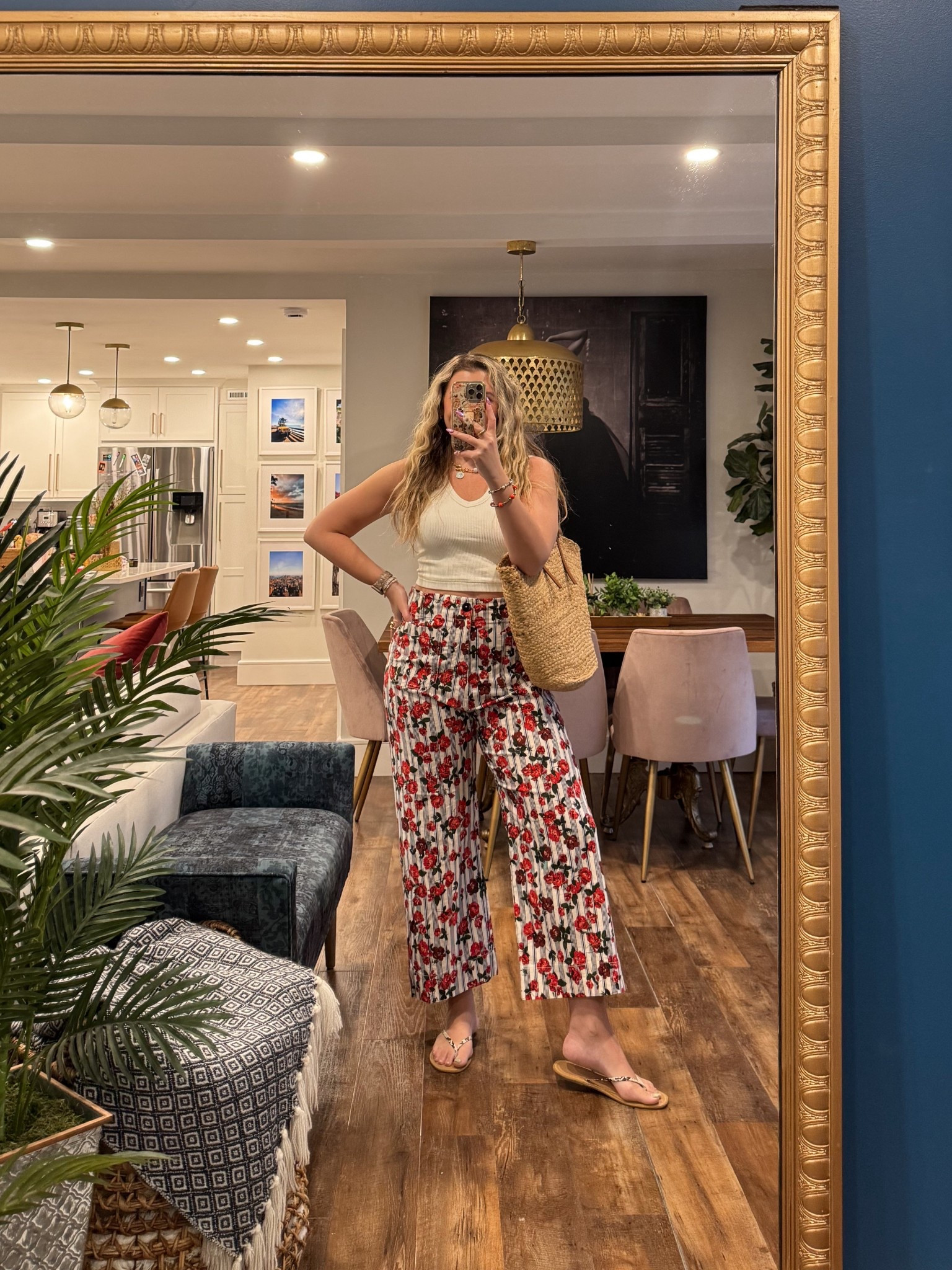 The softest ribbed tank that forms to your body! Wearing a medium. My fav Colette pants! True to size, but they stretch out fast.

#LTKStyleTip #LTKFindsUnder50 #LTKMidsize