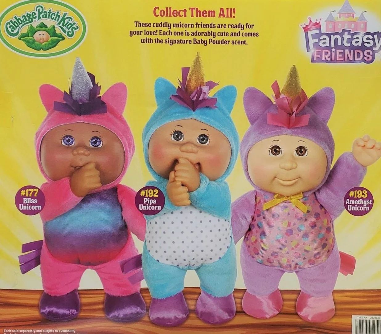 Cabbage Patch Kids Fantasy Friends Collectible Helpers | Walmart (US)