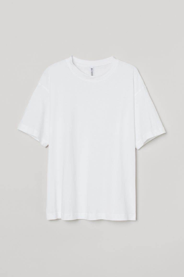 Wide-cut Cotton T-shirt | H&M (US)