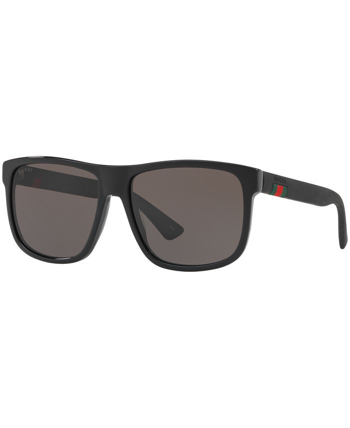 Gucci Sunglasses, GG0010S & Reviews - Sunglasses by Sunglass Hut - Men - Macy's | Macys (US)