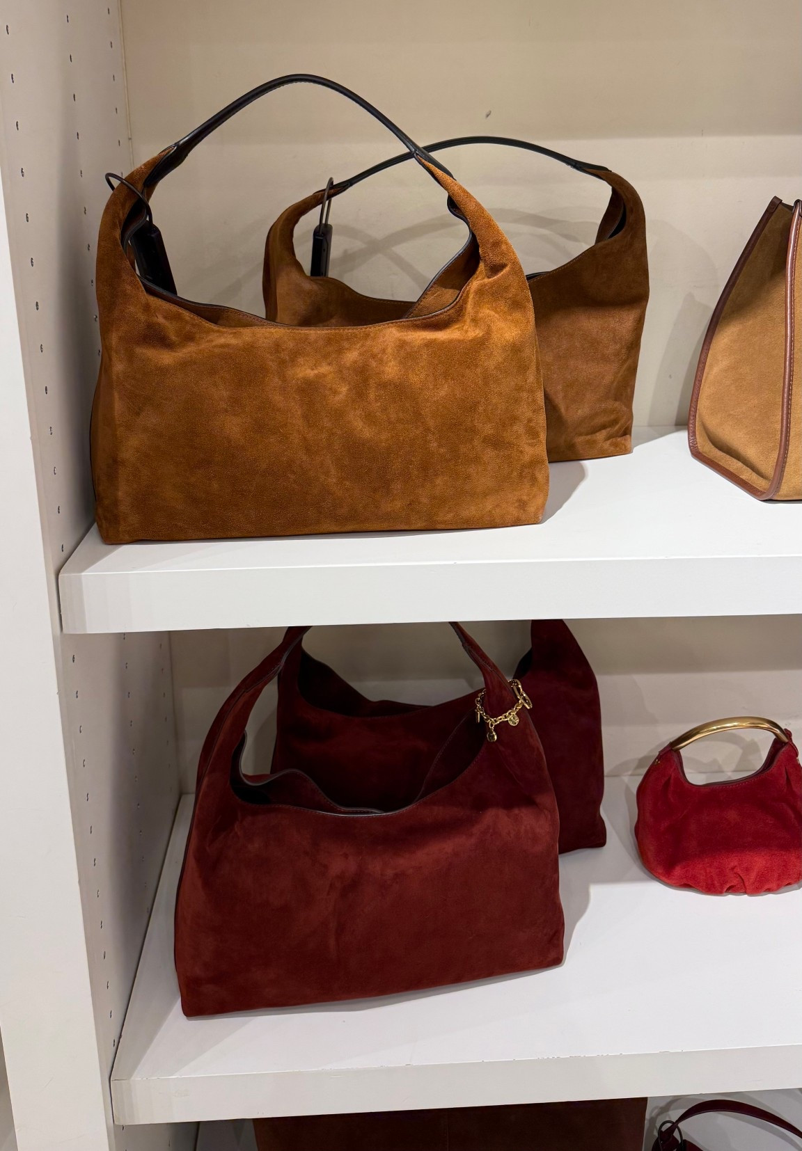 Suede bag
Madewell bag