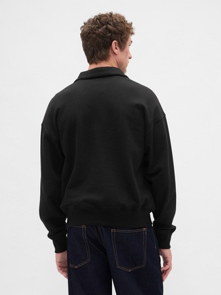 Heavyweight Oversized Quarter-Zip Pullover | Gap (CA)