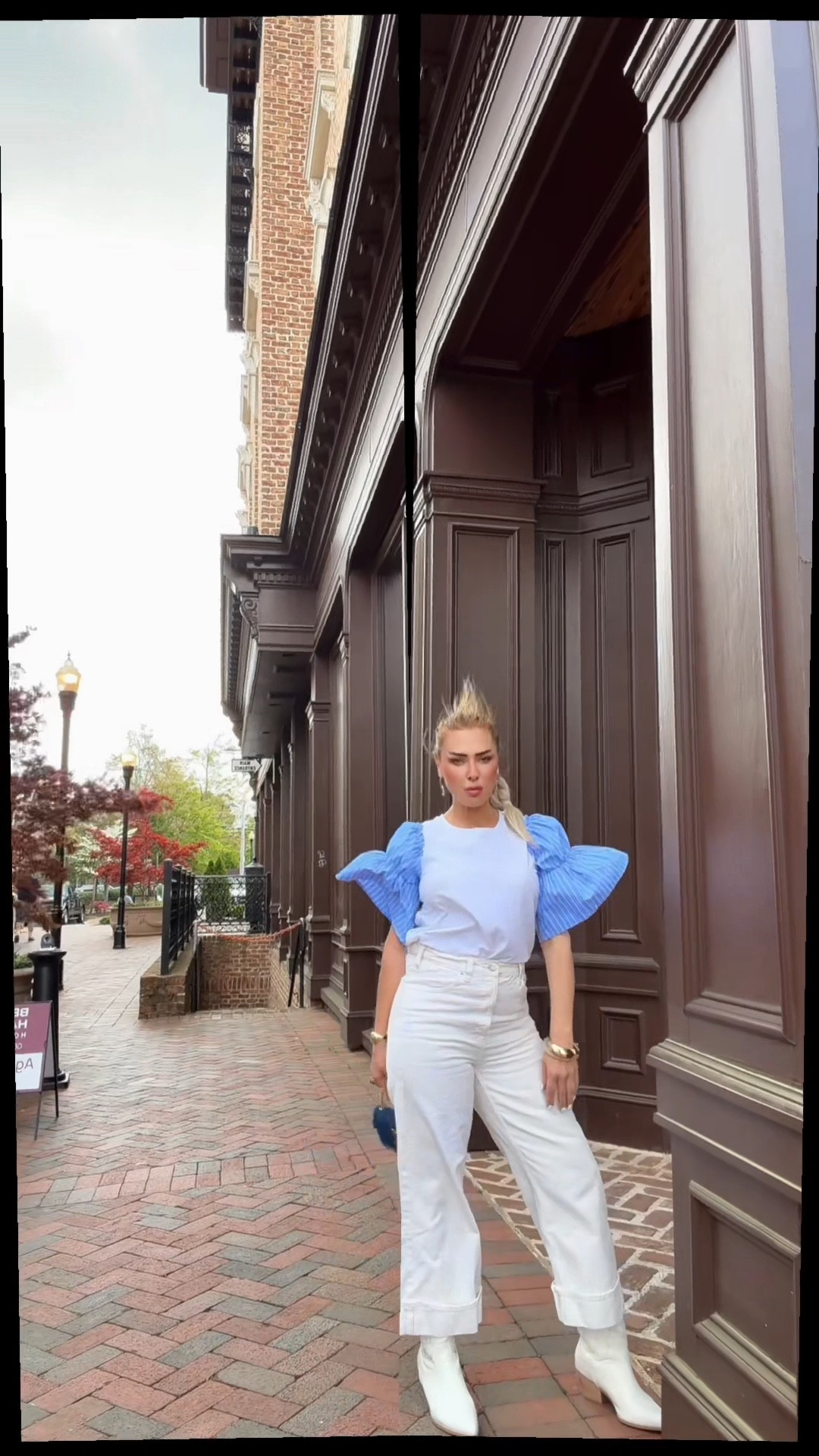 KevaMolly Womens Cute Blouse Pearled Striped Ruffled Sleeve Patchwork Summer Blouse Short Sleeve Casual Daily Shirt

luvamia Wide Leg Jeans for Women Trendy High Waisted Flare Jeans Cropped Denim Pants Stretchy Baggy with Patch Pockets

Paneled blouse with voluminous sleeves🪝

#LTKootd #LTKvlog #LTKActive