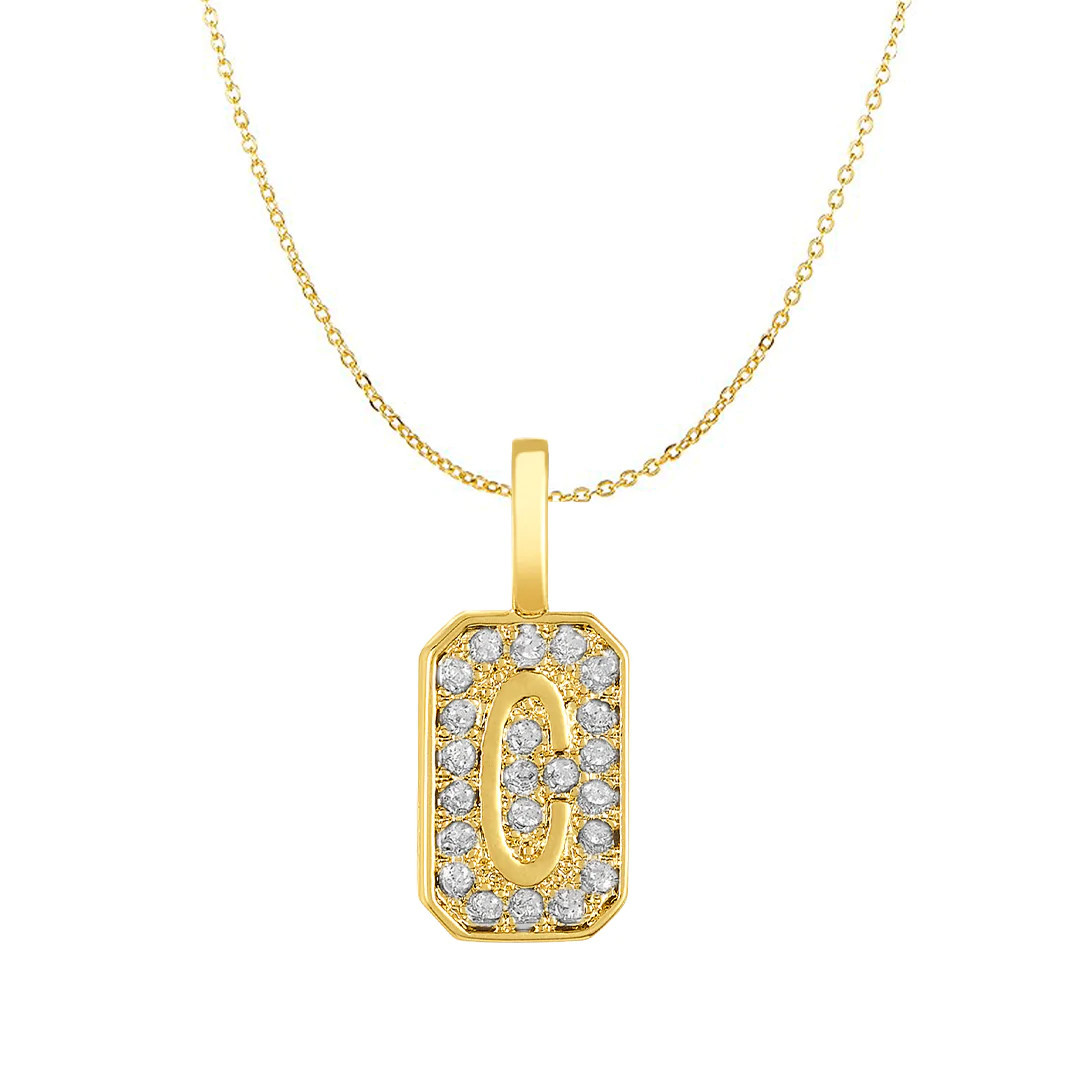 Bling Letter Necklace | Melinda Maria