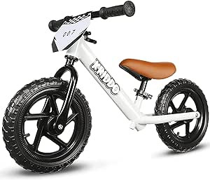 KRIDDO Toddler Balance Bike 2 Year Old, Age 24 Months to 5 Years Old, 12 Inch Push Bicycle with C... | Amazon (US)