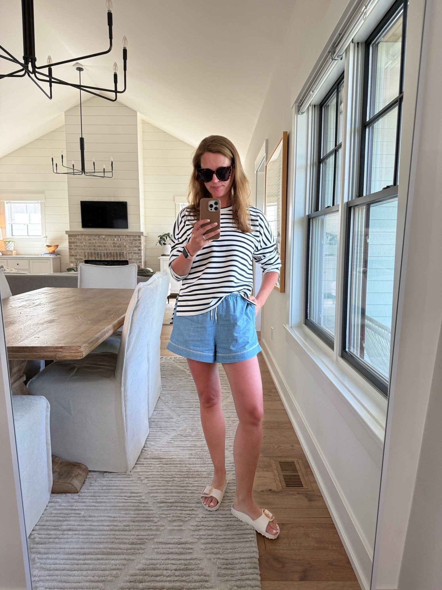 Top size small
Shorts size XS

#LTKdayinmylife #LTKgrwm #LTKootd
