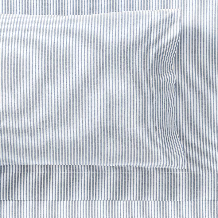 Boxter Stripe Organic Sheet Set | Pottery Barn Teen