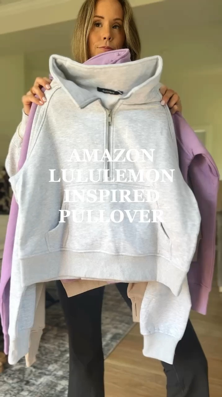 The best lululemon inspired pullovers! I personally get medium (which is the normal size I order a sweatshirt!) 



#LTKActive #LTKVideo #LTKFindsUnder50
