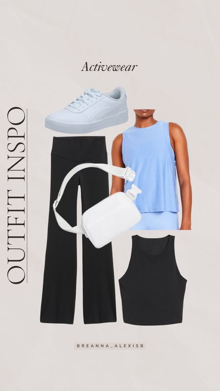 Spring activewear outfit 🩵

Fitness faves, gym outfit, gym fashion, gym tank top, flare leggings, old navy outfit, old navy activewear, belt bag, hot girl walk, sports bra, white sneakers, spring activewear, spring gym look 

#LTKstyletip #LTKfitness #LTKfindsunder50