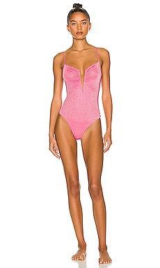 L*SPACE X REVOLVE Roxanne One Piece in Bubblegum from Revolve.com | Revolve Clothing (Global)