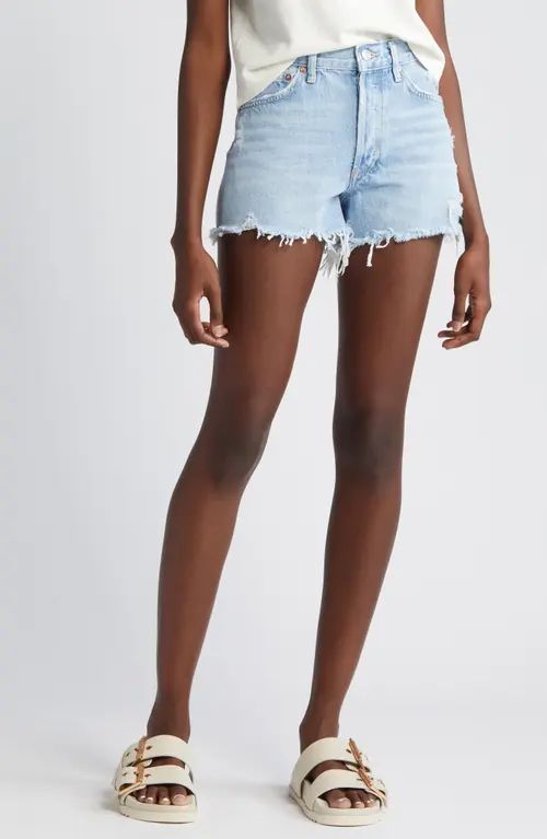 AGOLDE Parker Cutoff Shorts in Swapmeet at Nordstrom, Size 24 | Nordstrom