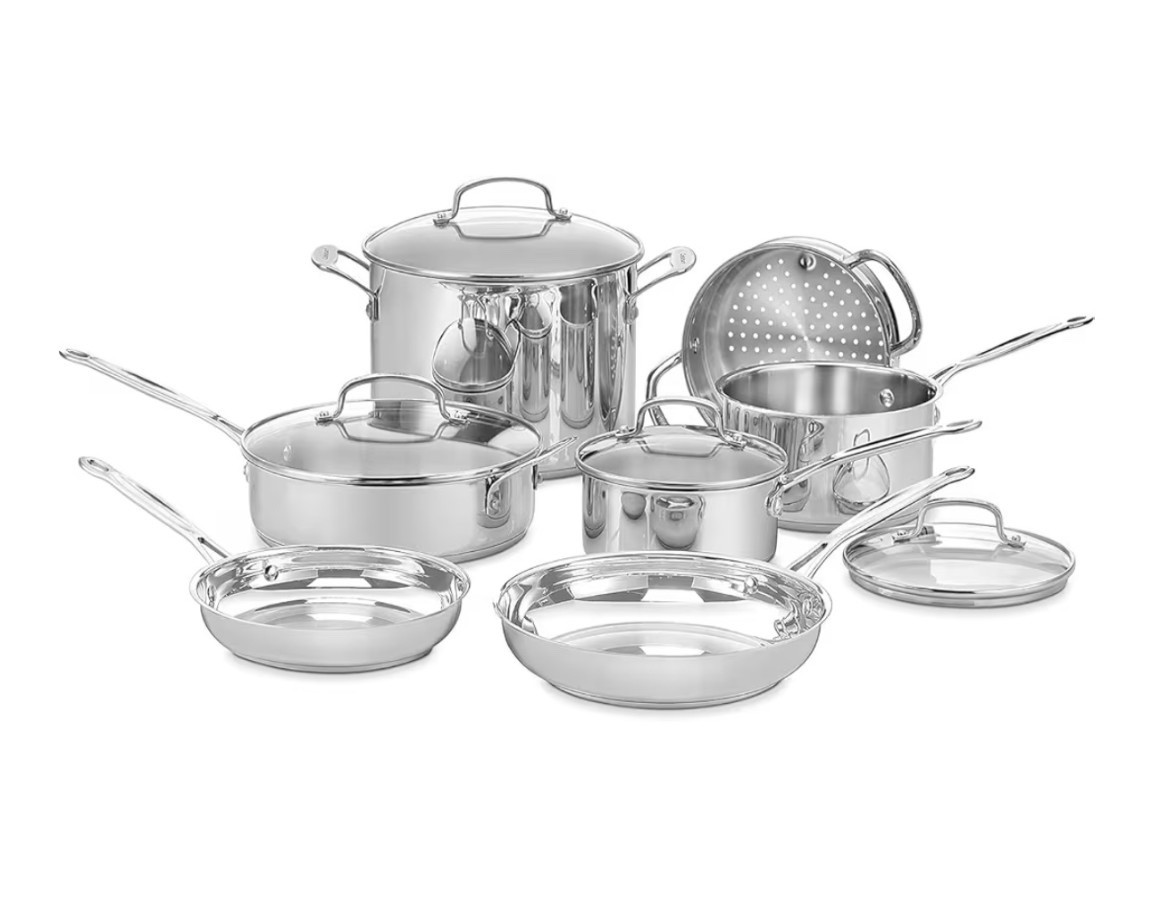 On major sale!! This high quality pan set 

#stainless #kitchen #amazon #bigamazonsale #springsale

#LTKdayinmylife #LTKSaleAlert #LTKHome