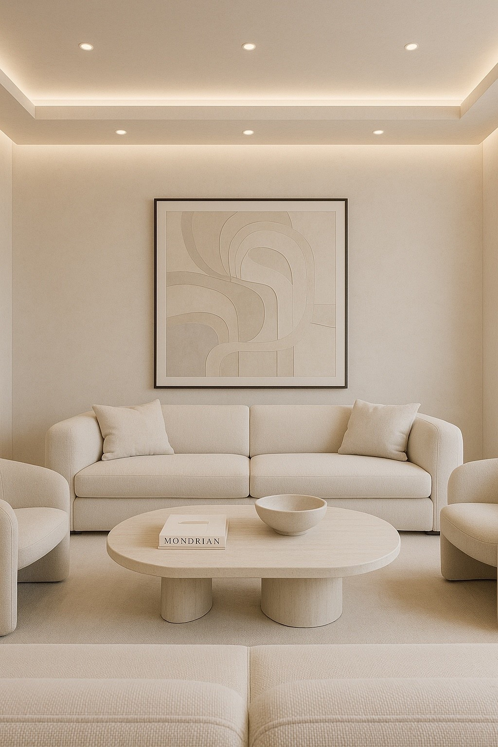 Clean, soft modern living room in warm neutral tones featuring curved seating, a minimal coffee table, subtle LED lighting, and abstract wall art.
Perfect inspo for anyone building a luxurious, calm home aesthetic.
Shop my curated pieces below 🤍✨

#LTKhomeDecor #LTKliving #LivingRoomInspo
#NeutralHome #MinimalHome #SoftInteriors
#LightAesthetic #LuxuryHome #HomeDesign
#ModernLivingRoom #InteriorGoals #CoffeeTableDecor
#AestheticHome #NeutralDecor #HomeVibes


#LTKU #LTKootd #LTKKids