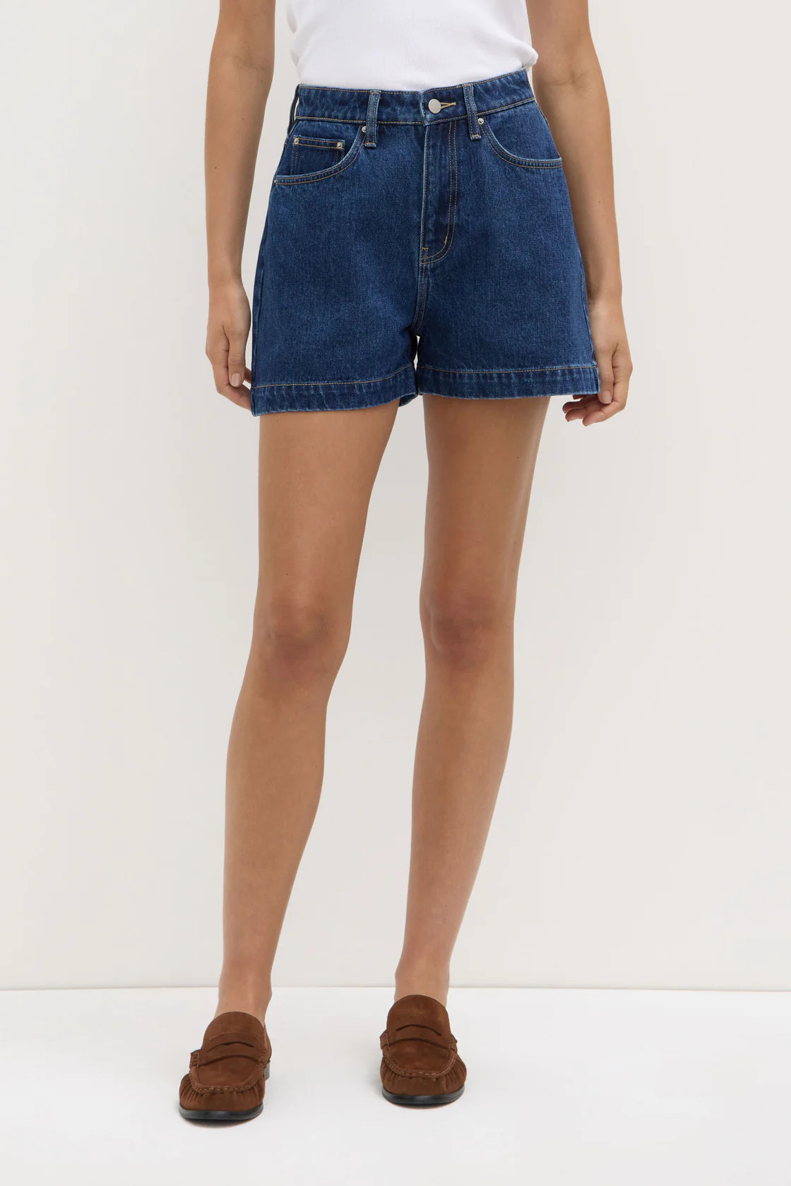 Boxy Denim Short | Assembly Label (AU)