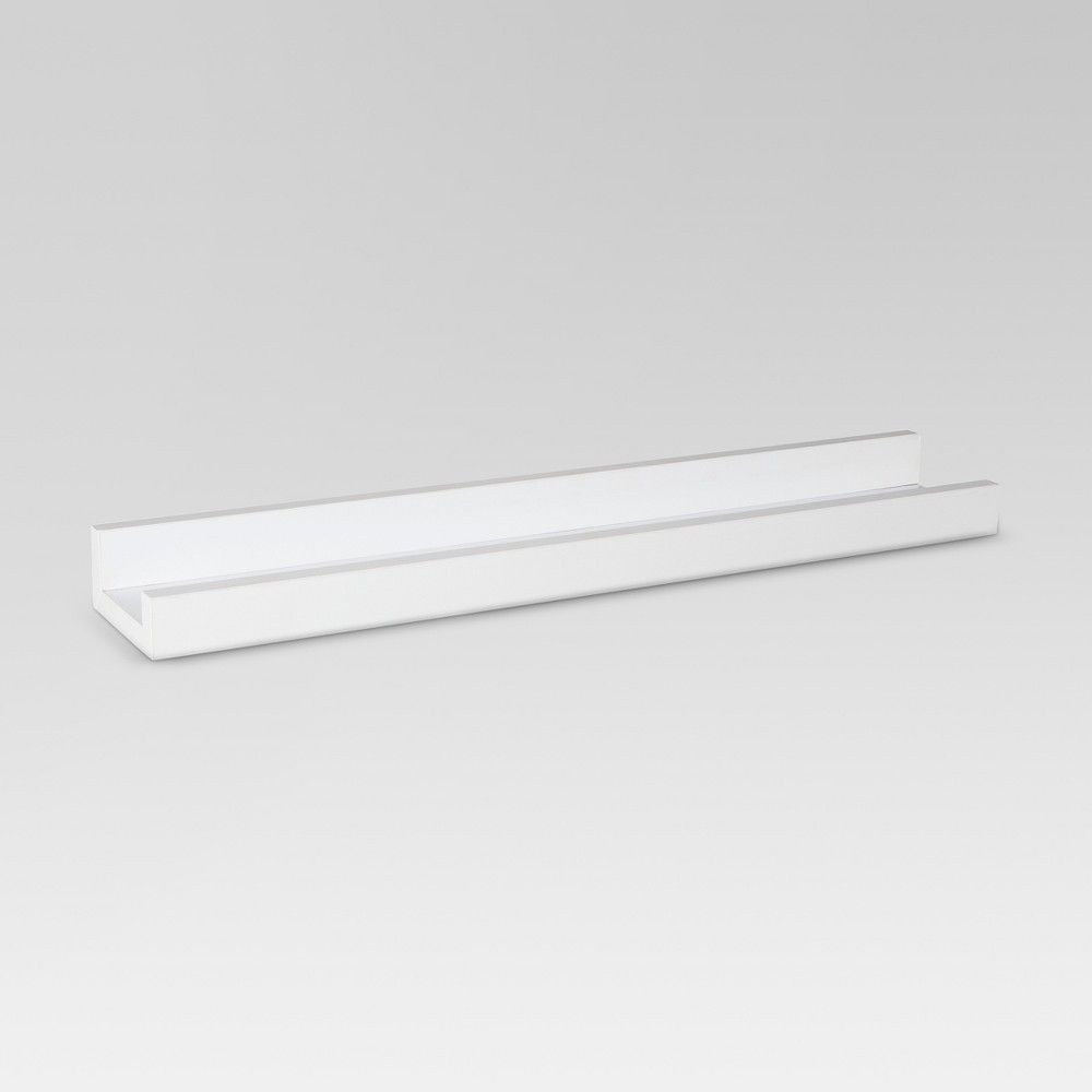 23"" x 4"" Picture Ledge Shelf White - Threshold | Target