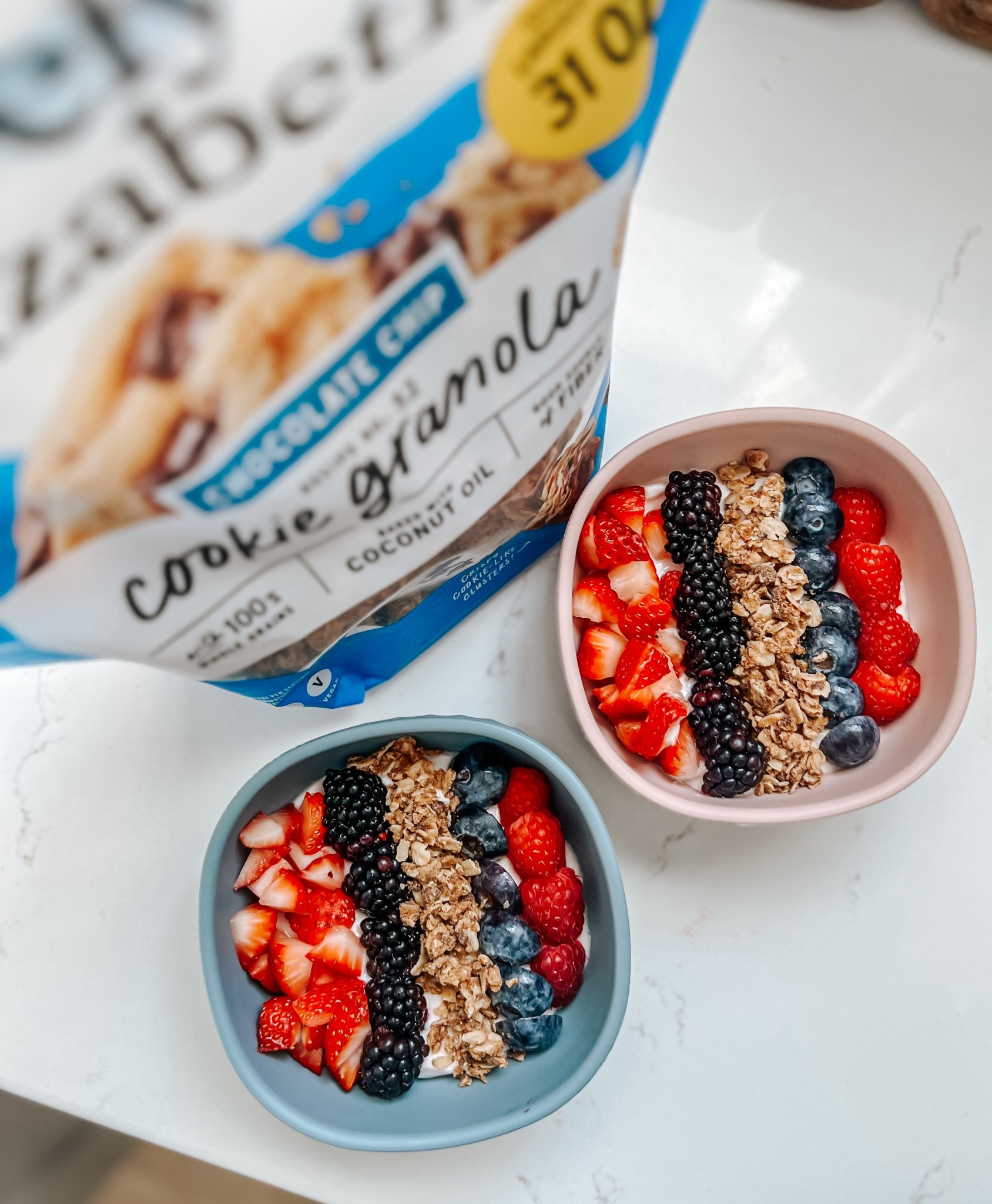 Nothing beats a yogurt bowl for breakfast! Quick, easy, and full of good nutrients to start the day! I sprinkled on some Purely Elizabeth Cookie Granola for crunch. 

Our bowls are the Boston Bowls from Calla & Friends. I love that they come with a lid to make storing leftovers so easy. Make sure you use code LITTLEKINGS when purchasing to save 10%!

#LTKfoodie #LTKmomlife #LTKKids