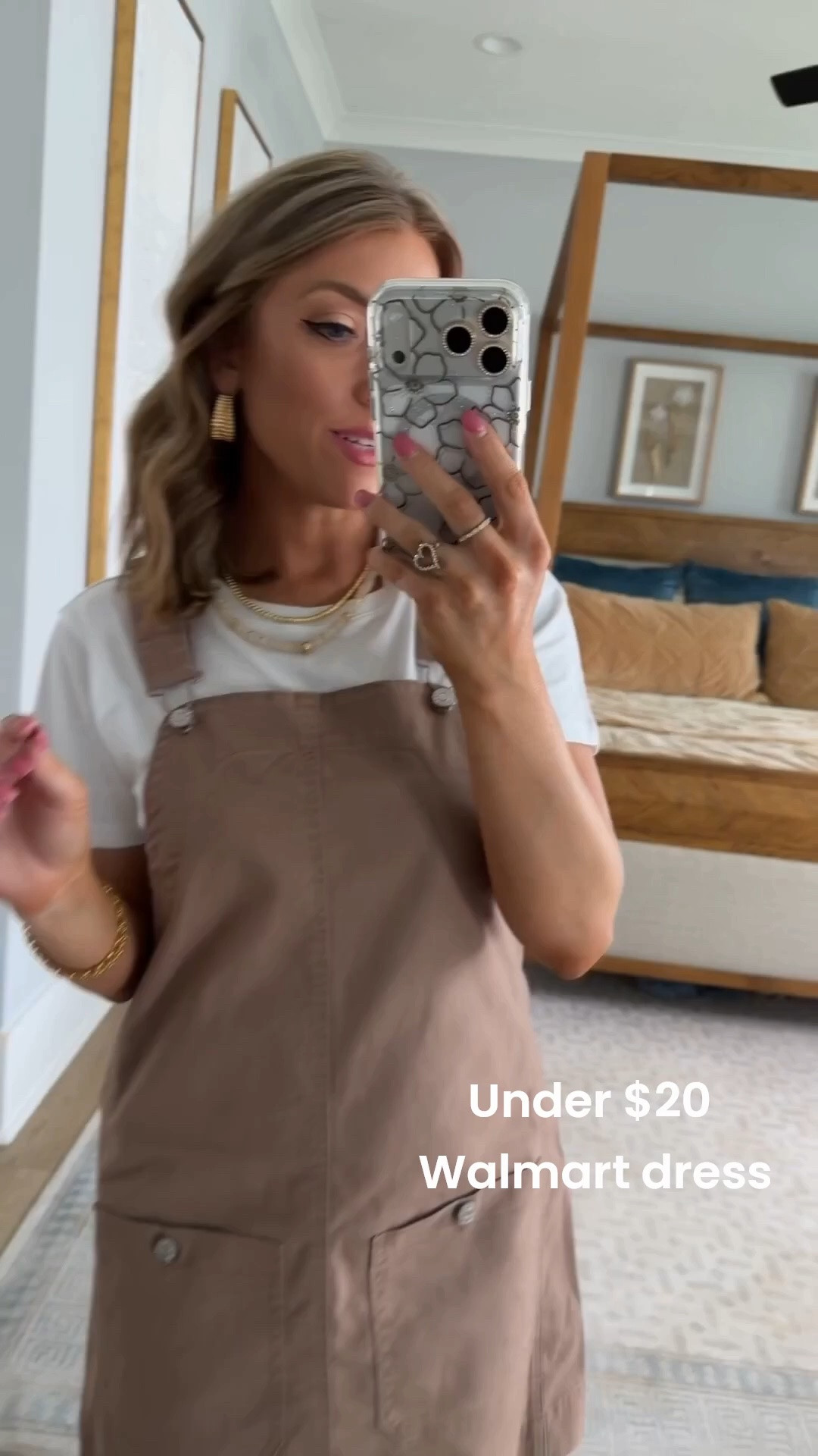 How adorable is this new Walmart overall dress?! 🤎 It’s one of those versatile pieces you can wear now with a simple tee and later layer with lightweight sweaters as the weather cools down. I paired it with these gorgeous floral boots that add the perfect statement to the outfit while still keeping it neutral enough to wear with so many fall looks.

I love finding affordable Walmart fashion that looks so much more expensive, and these new arrivals are such fun pieces to mix and match all season long!

#walmartfashion #walmartnewarrivals #walmartfinds #overalldress #floralboots #fallfashion #falloutfit #affordablefashion #ootd #casualstyle #momstyle #everydayfashion #styleinspo #fashionfinds #westerninspired

#LTKootd #LTKPetite