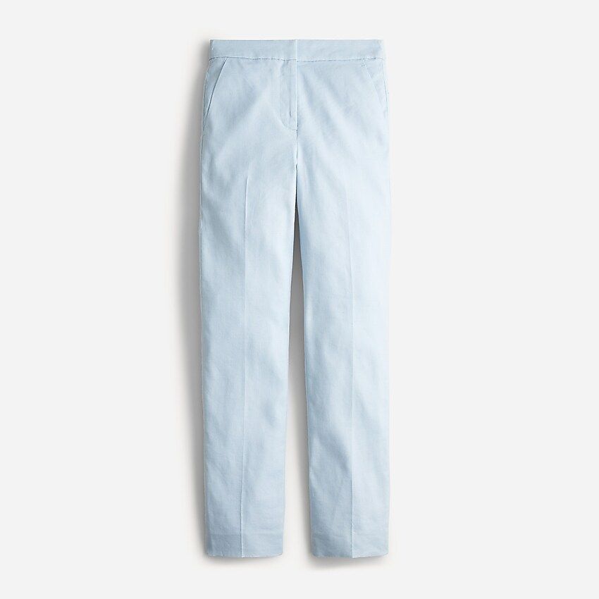 Kate straight-leg pant in stretch linen | J.Crew US