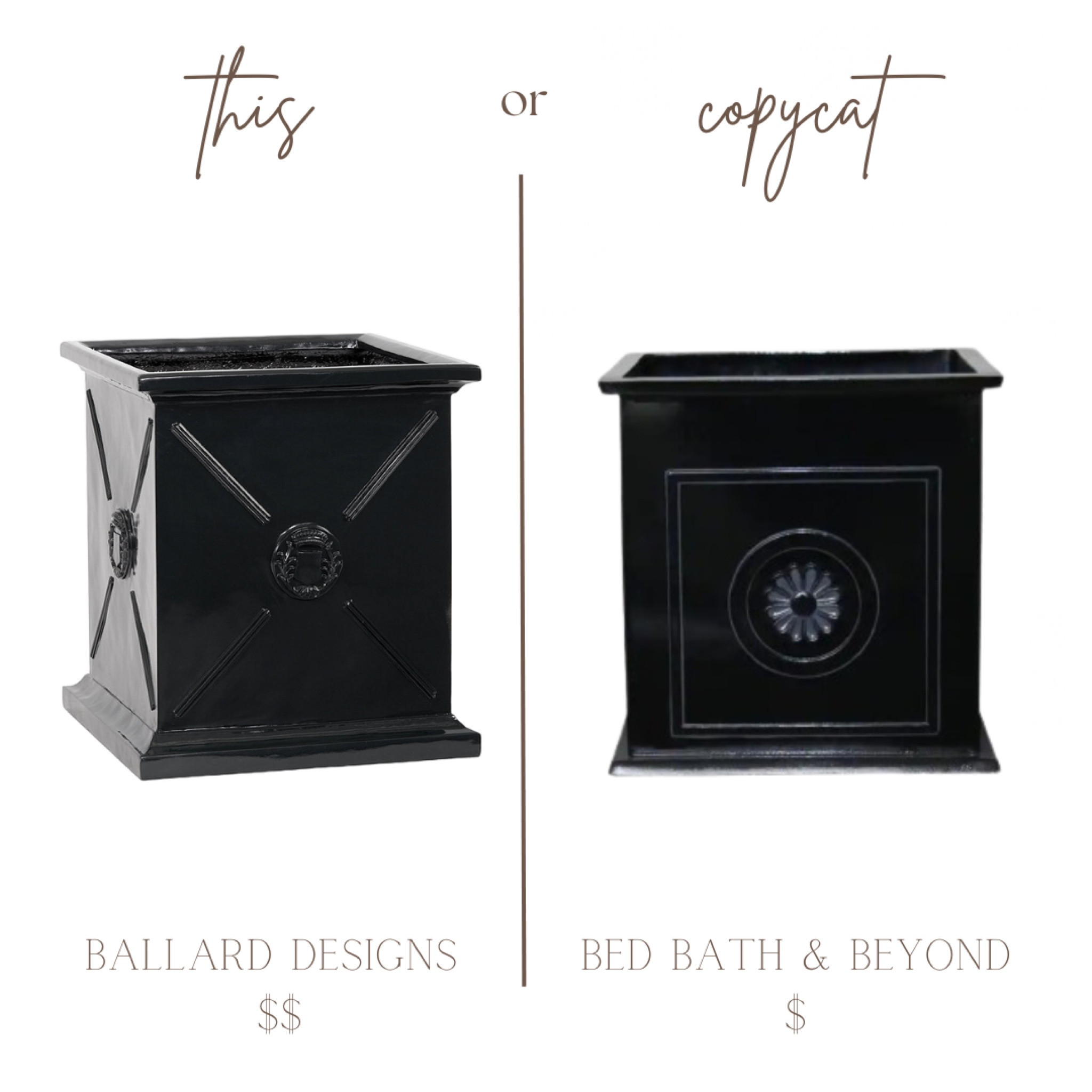 Outdoor planters for spring and summer! Splurge or save options 



Patio decor, home decor, Ballard design or bed bath & beyond , copycatsfinds 




#LTKSaleAlert #LTKFindsUnder100 #LTKHome