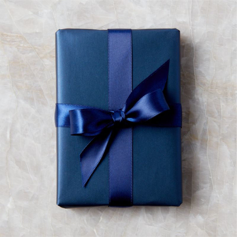 Matte Navy Wrapping Paper | CB2 | CB2