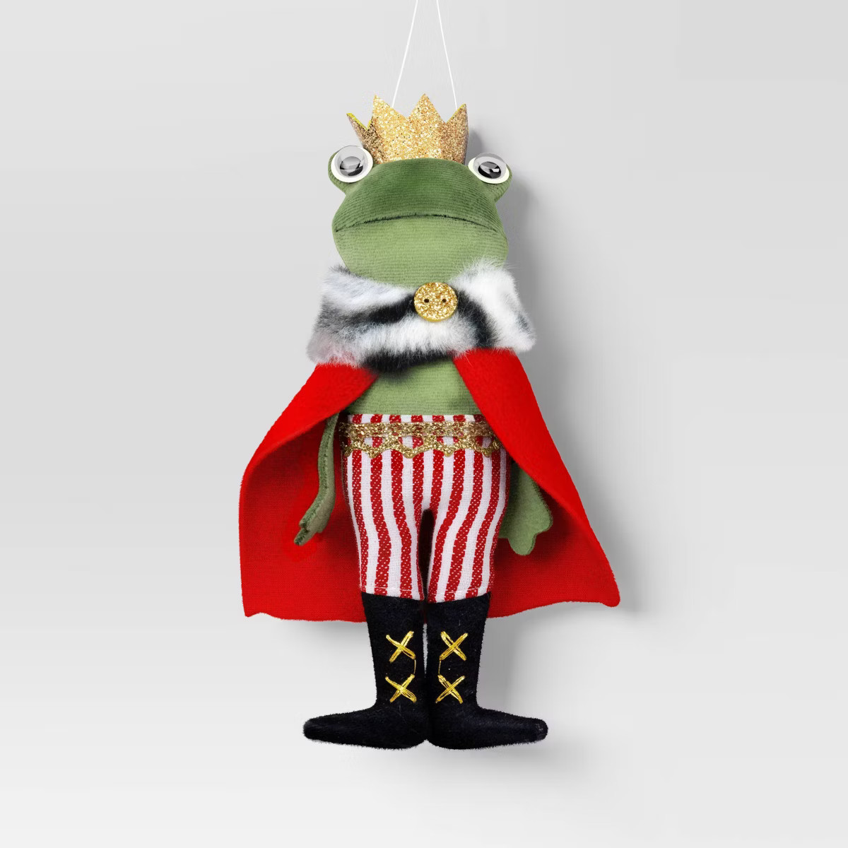 5" Christmas Fabric Frog Prince Ornament - Wondershop™ | Target