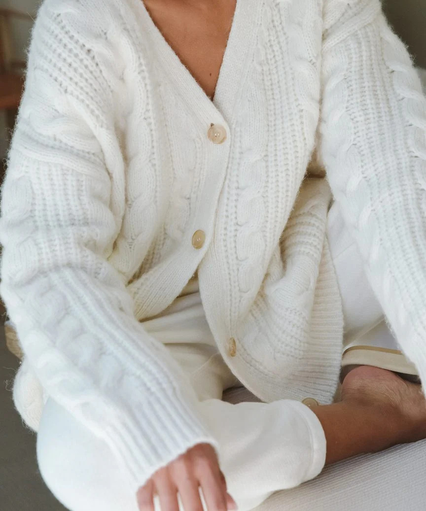 Cable Cocoon Cardigan | Jenni Kayne