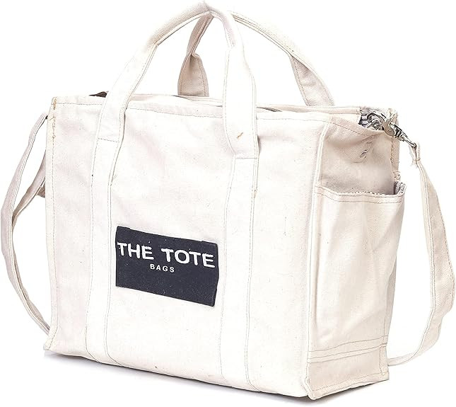 CLA upcycle canvas tote bag for women, upcycle canvas handbag for women, upcycle canvas crossbody... | Amazon (US)