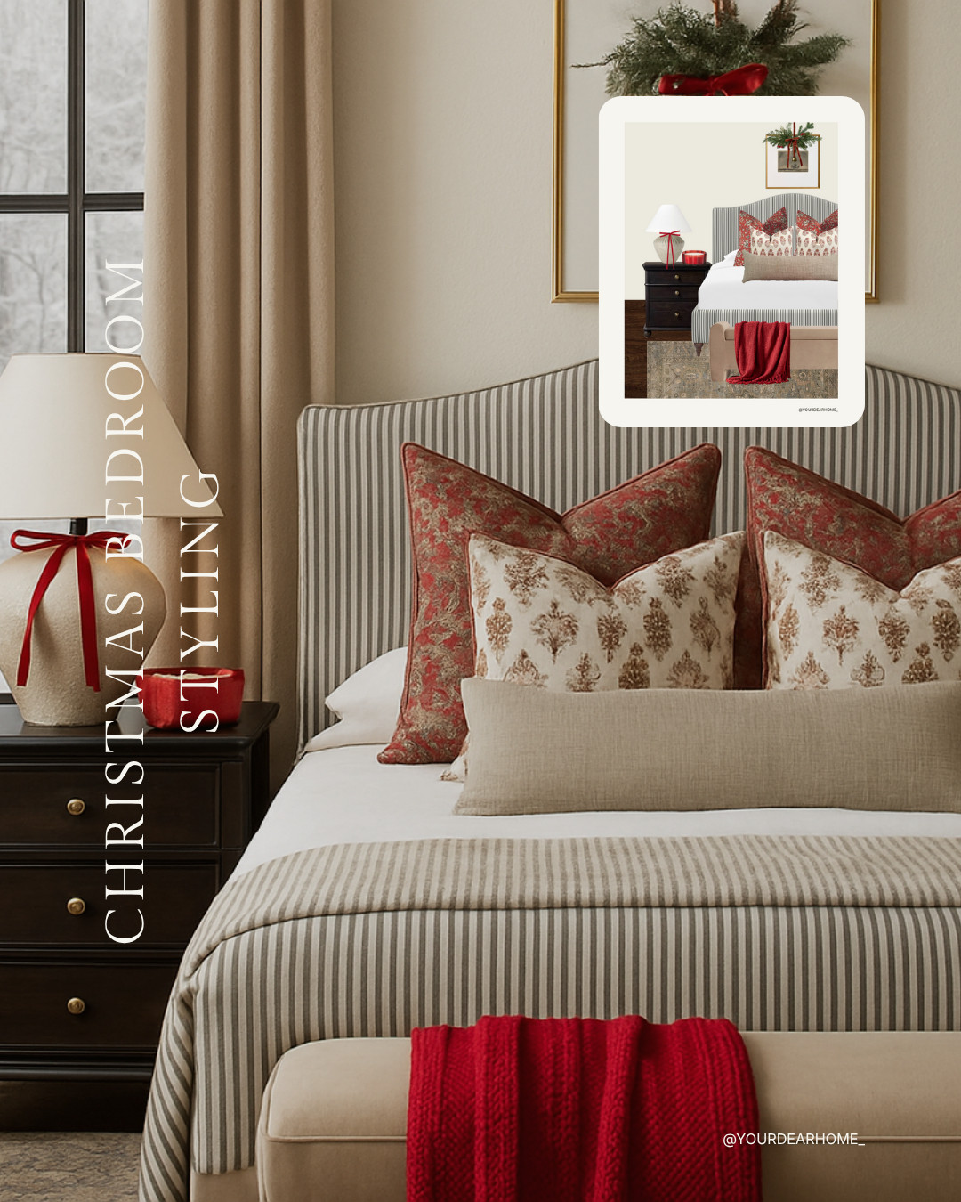CHristmas bedroom inspo!  

 #LTKHoliday #LTKSeasonal #LTKHome