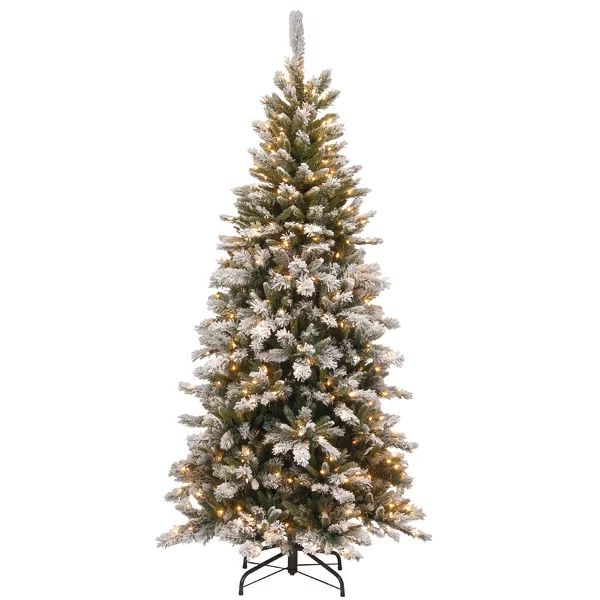 89'' Lighted Artificial Pine Christmas Tree | Wayfair North America