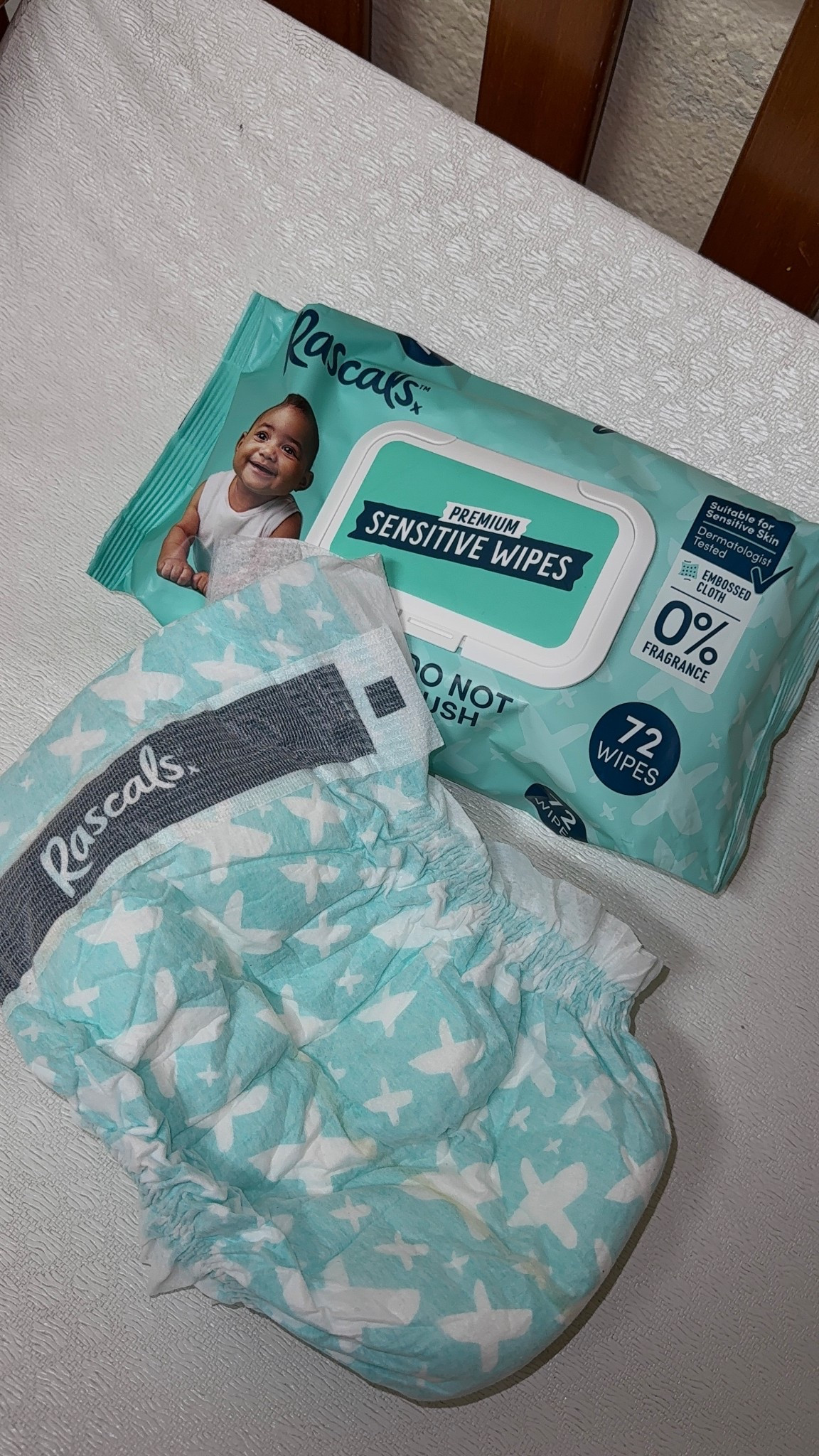 Been trying out Rascals diapers & wipes on my little one and honestly… I’m impressed 👶🤍
The diapers are soft, fit well, and held up great for us with no leaks. The wipes are thick, gentle, and easy to use—perfect for sensitive skin. Every baby is different, but these have been working really well for us so far.

#LTKU #LTKBaby #LTKmomlife