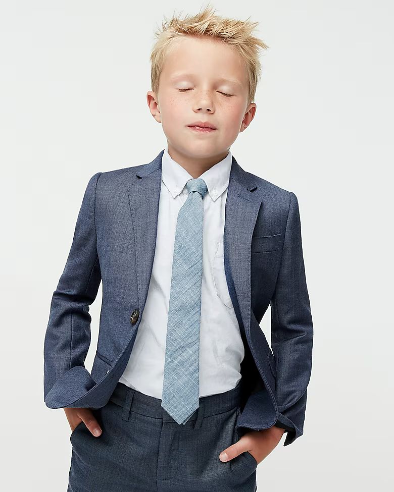 Boys' Ludlow suit jacket in stretch worsted wool blend | J.Crew US