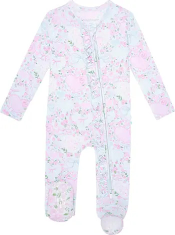 Ruffle Zip Footie | Nordstrom