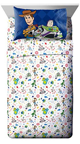 Jay Franco Disney Pixar Toy Story Kids Full Sheet Set, 4 Piece Bedding | Amazon (US)