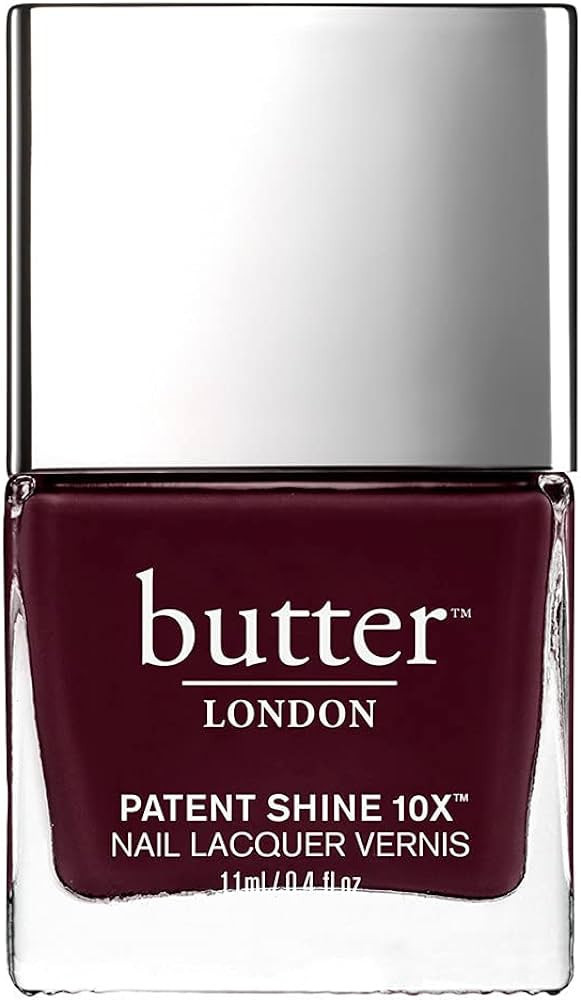 butter LONDON Patent Shine 10X Nail Lacquer, Helps Protect & Strengthen Nails, Gel-Like Finish & ... | Amazon (US)