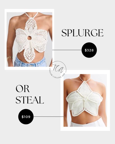 Cute crochet tops are everywhere this season. I fell in love with this splurge from Cult Gaia but ended up ordering the same look for less from Meshki! 

#LTKSeasonal #LTKSaleAlert #LTKStyleTip