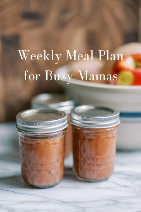 Gather supplies for this week’s meal plan! All recipes and master grocery list can be found on my blog. If you don’t own an instant pot yet, you are missing out! I use mine quite often… 

#weeklymealplan #dinnerideas #familydinnerideas #easydinnerrecipes #realfood #homemadefood