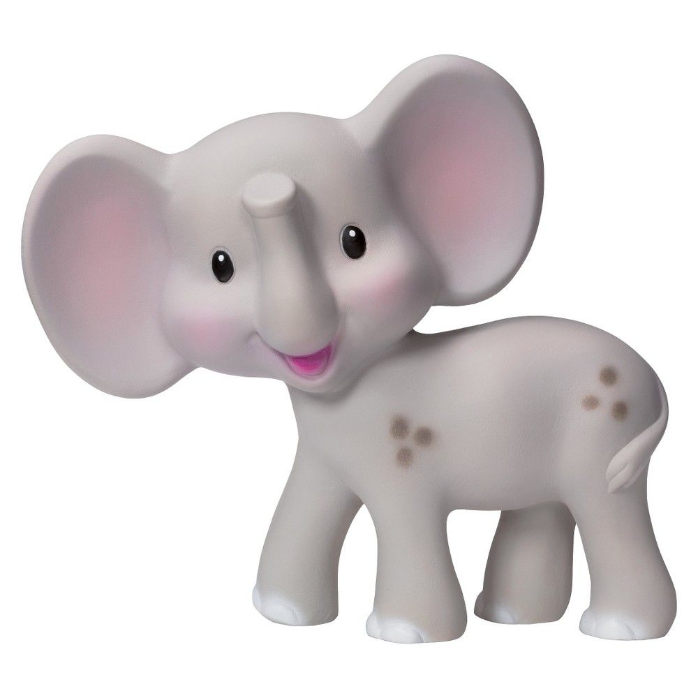 Infantino Go gaga! Squeeze & Teethe Elephant - Gray | Target