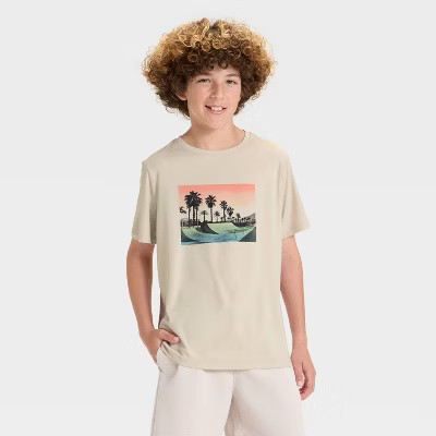 Boys' Short Sleeve Graphic T-Shirt - All in Motion™ | Target