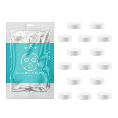 Project E Beauty 500pcs Disposable Compressed Face Mask | Compressed Sheet Mask Cotton | Lotion Mask | Facial Toner Serum Mask | DIY Skincare | Target