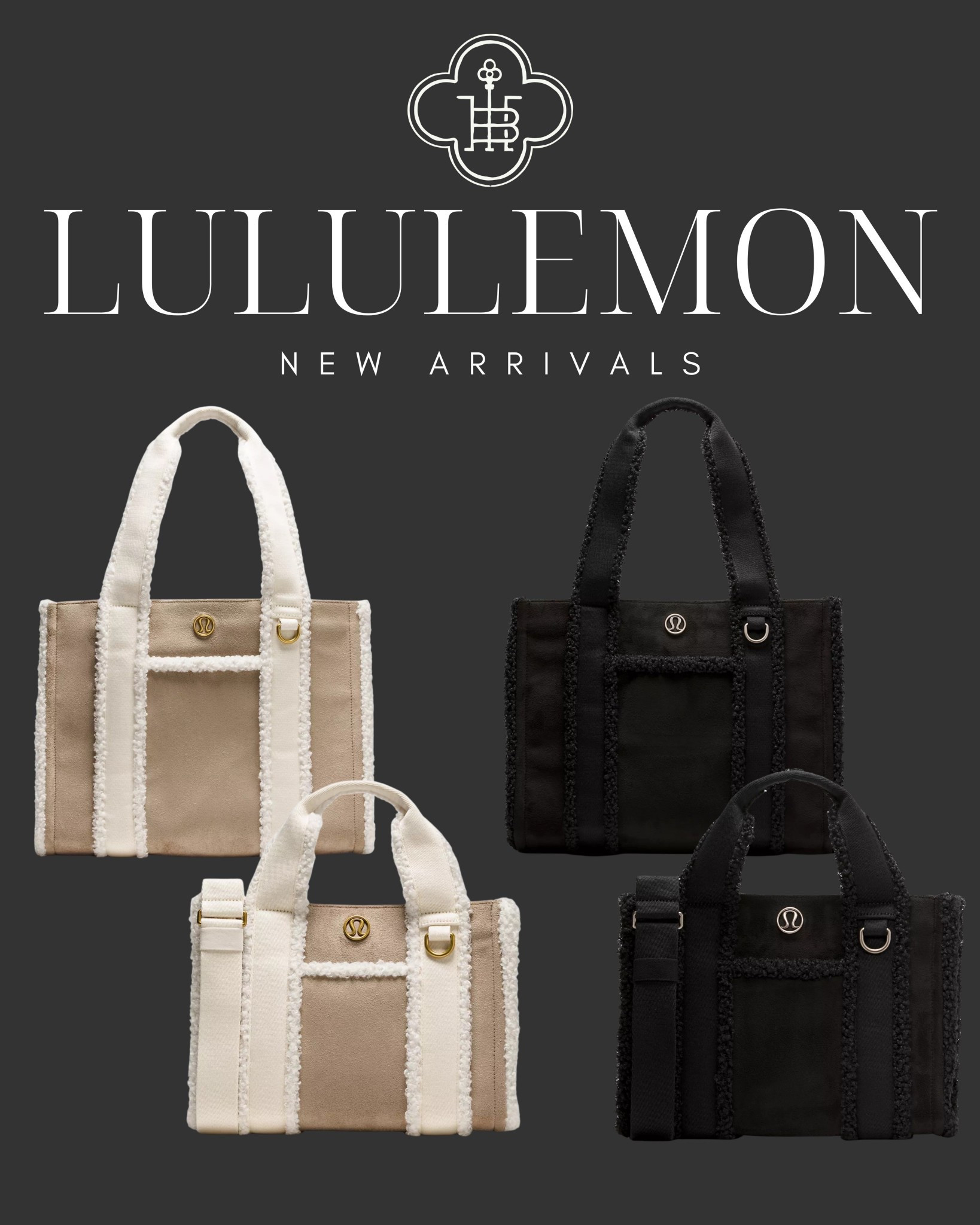 Cutest new shearling totes from lululemon!! 

#LTKSeasonal #LTKGiftGuide #LTKHoliday