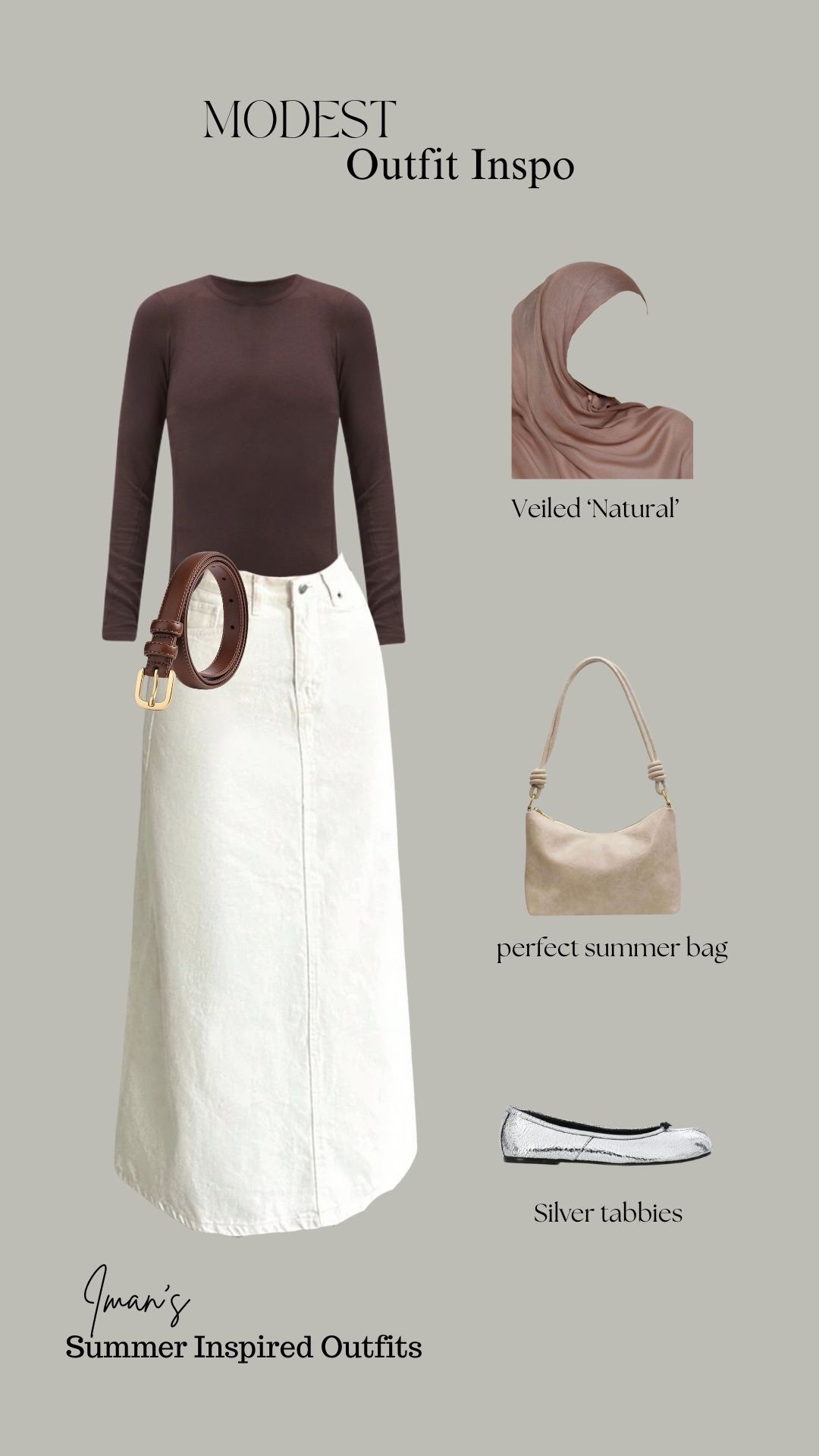 Shop the look!!! 🤭 Classy and chic modest summer attire is here to stay!!