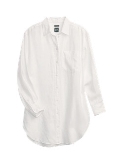 Linen Weekend Tunic Shirt | Gap (US)