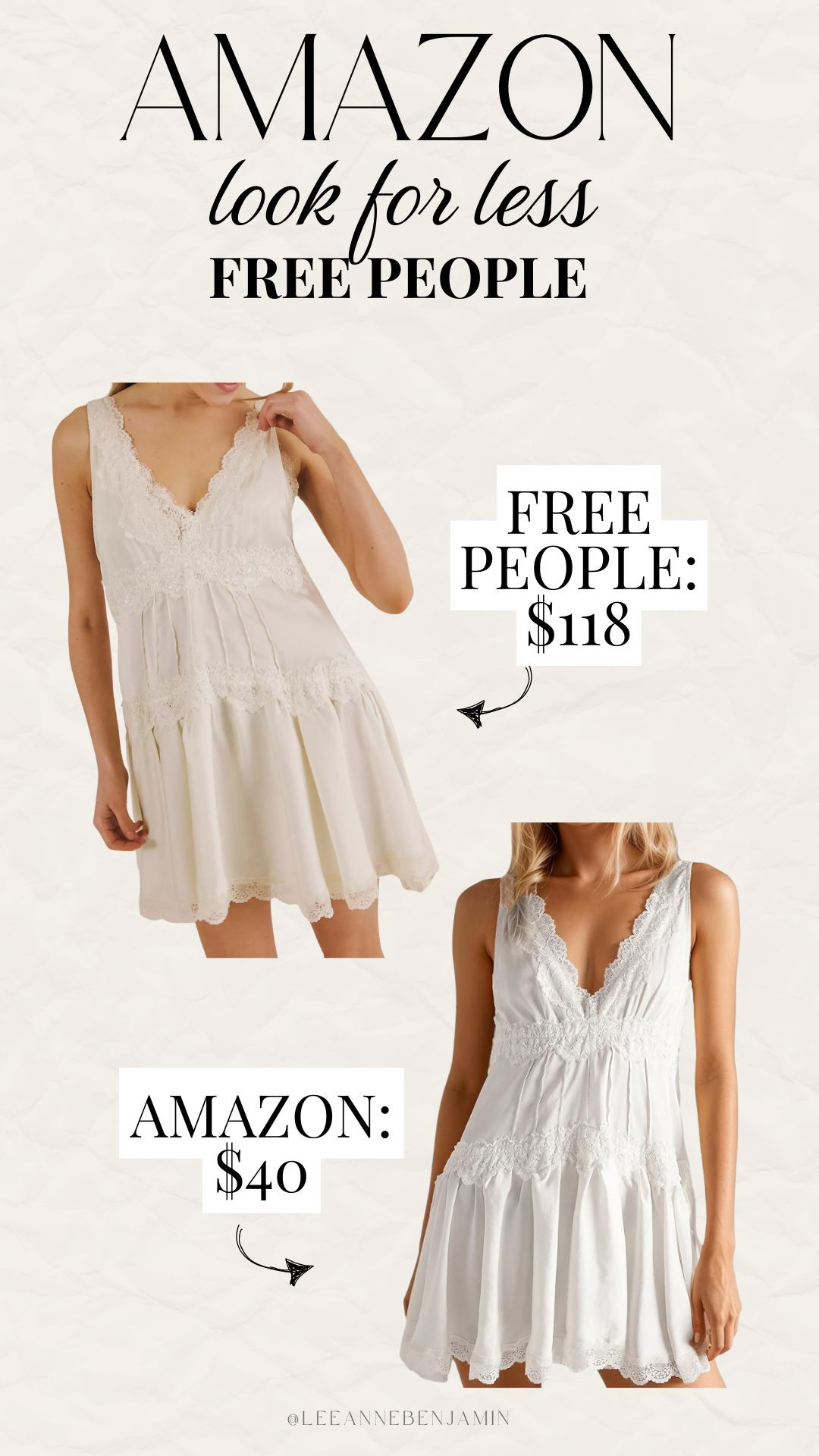 Free People look for less dress!  

 #LTKootd #LTKSeasonal