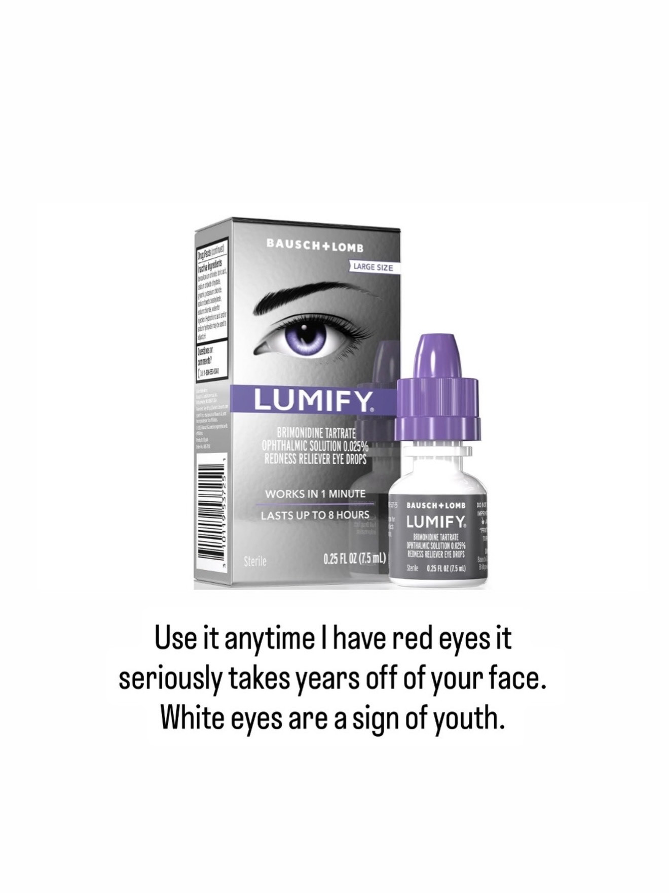 Love these for keeping my eyes white!!! Sign of youth

#LTKgrwm #LTKselfcare #LTKBeauty