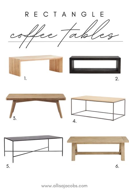 Rectangle coffee tables are great for larger, traditional living rooms. These neutral, minimal designs make it easy to incorporate in almost any space! Many on sale this weekend too! 😂


#LTKsalealert #LTKhome