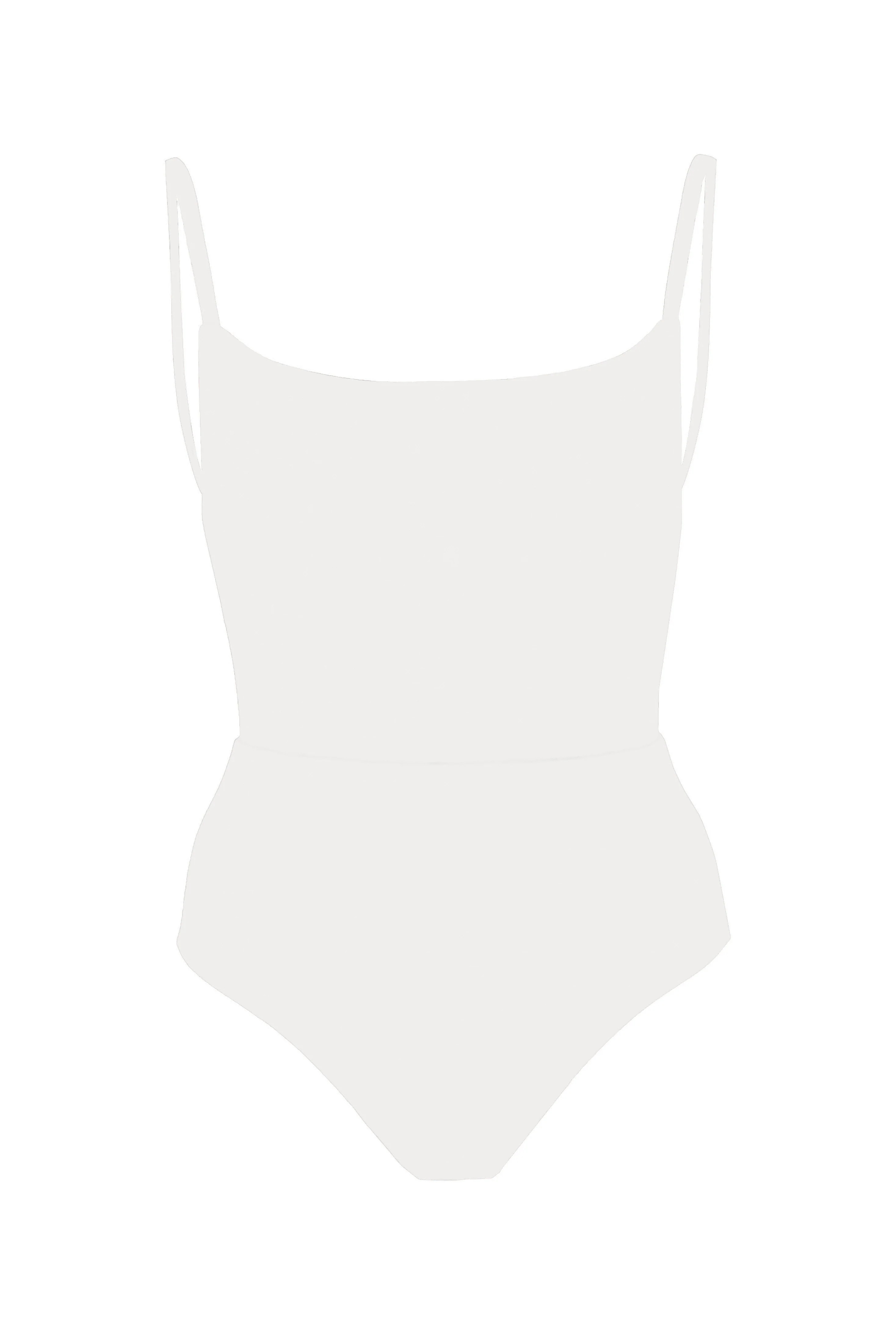 Square Neck Open Back One-Piece | Anemos Swim (US)