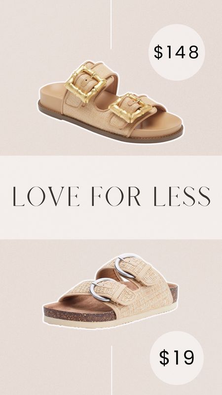 Love for less - summer sandals 

#LTKshoecrush #LTKSeasonal #LTKstyletip