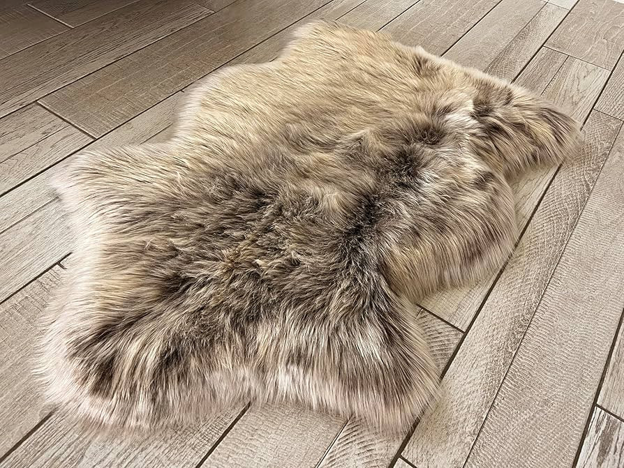 Free Shape Luxury Soft Fluffy Shag Area Rug Single 2’x3’, 60x90cm - Vegan Fur Ultra Soft Indo... | Amazon (US)